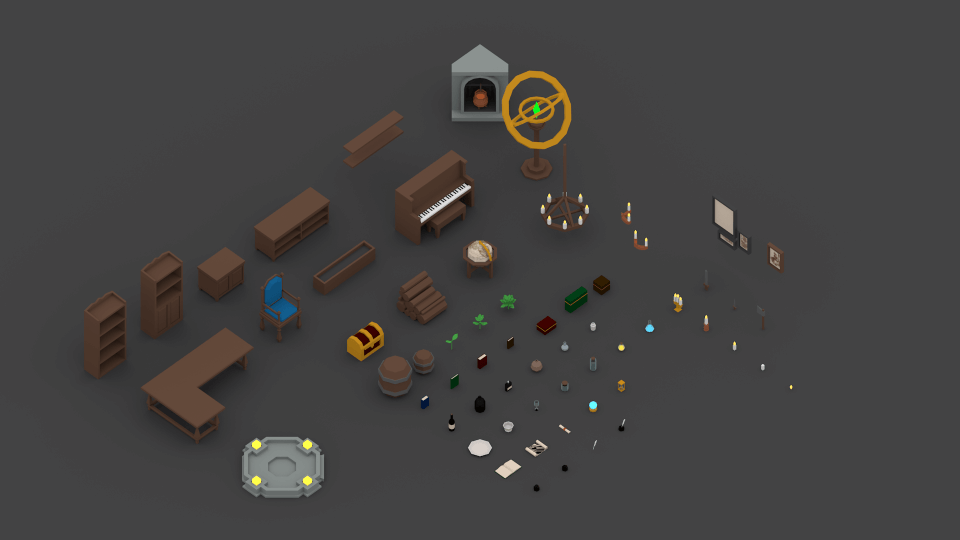 Medieval Assets: Interior Items